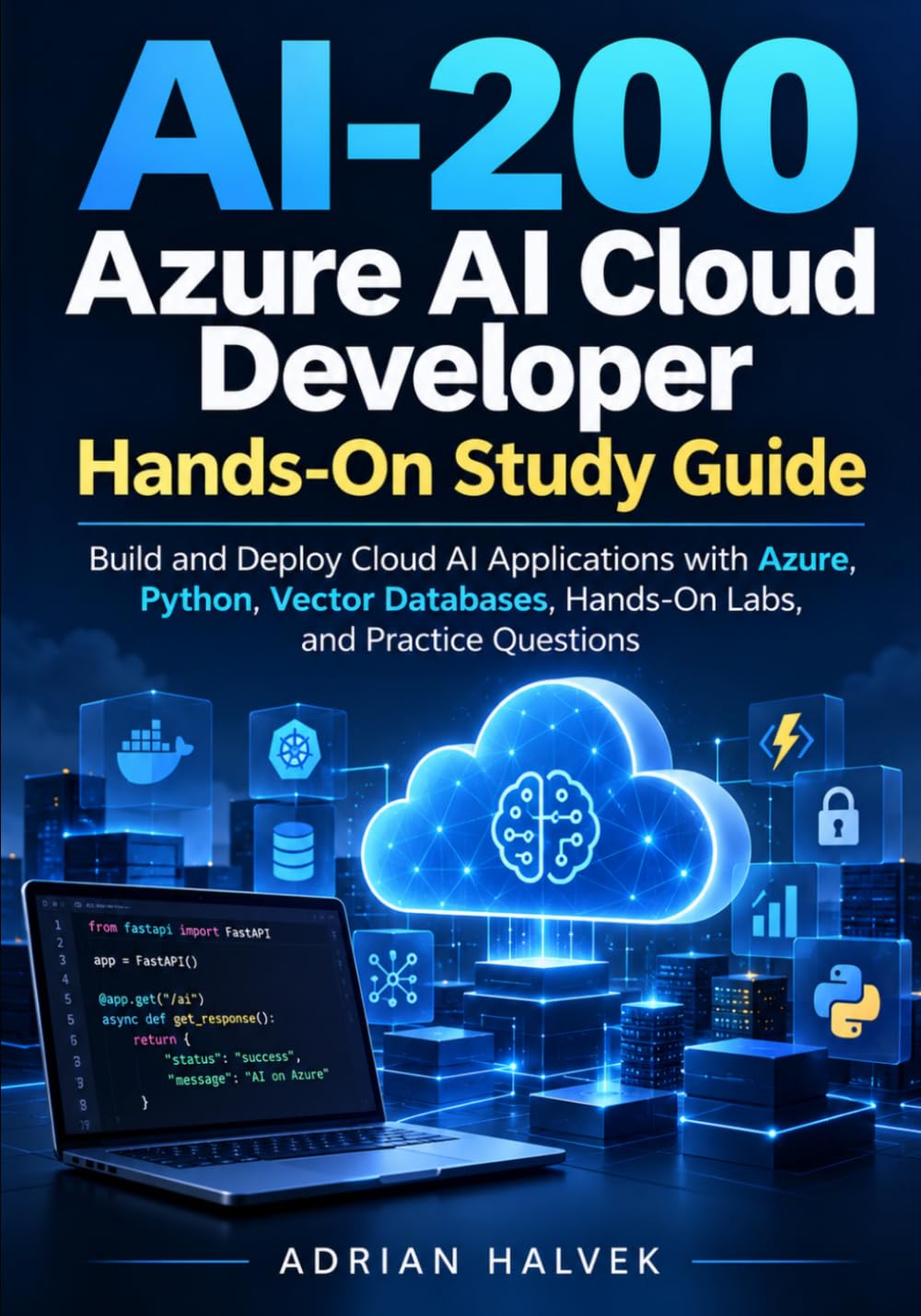 AI-200 Azure AI Cloud Developer Hands-On Study Guide: Build and Deploy Cloud AI Applications with Azure, Python, Vector Databases, Hands-On Labs, and Practice Questions