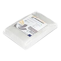BOLSEMACK Sacchetti Sottovuoto Alimenti 100 Buste 16x45cm – Buste Sottovuoto Alimenti per Macchine Sottovuoto – Sacchetti per Sottovuoto per la Conservazione Degli Alimenti – Senza BPA