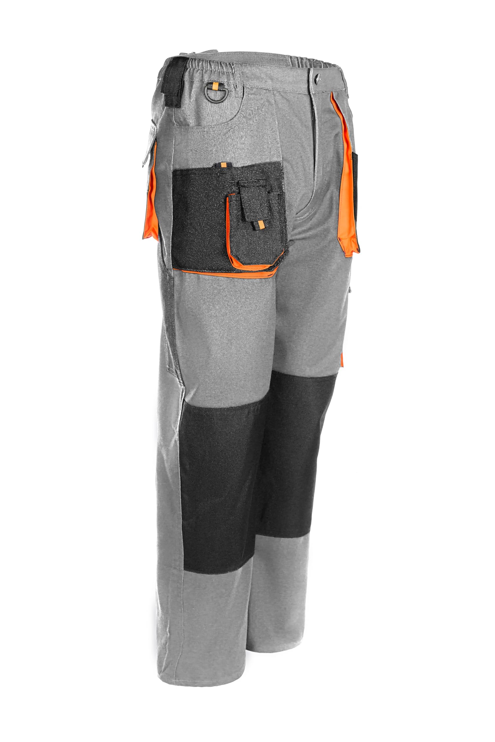Pantaloni da Lavoro Uomo Elasticizzati | Abbigliamento Cargo Multitasche con Ginocchiere | Pantalone Trekking Pittori Meccanico Elettricista