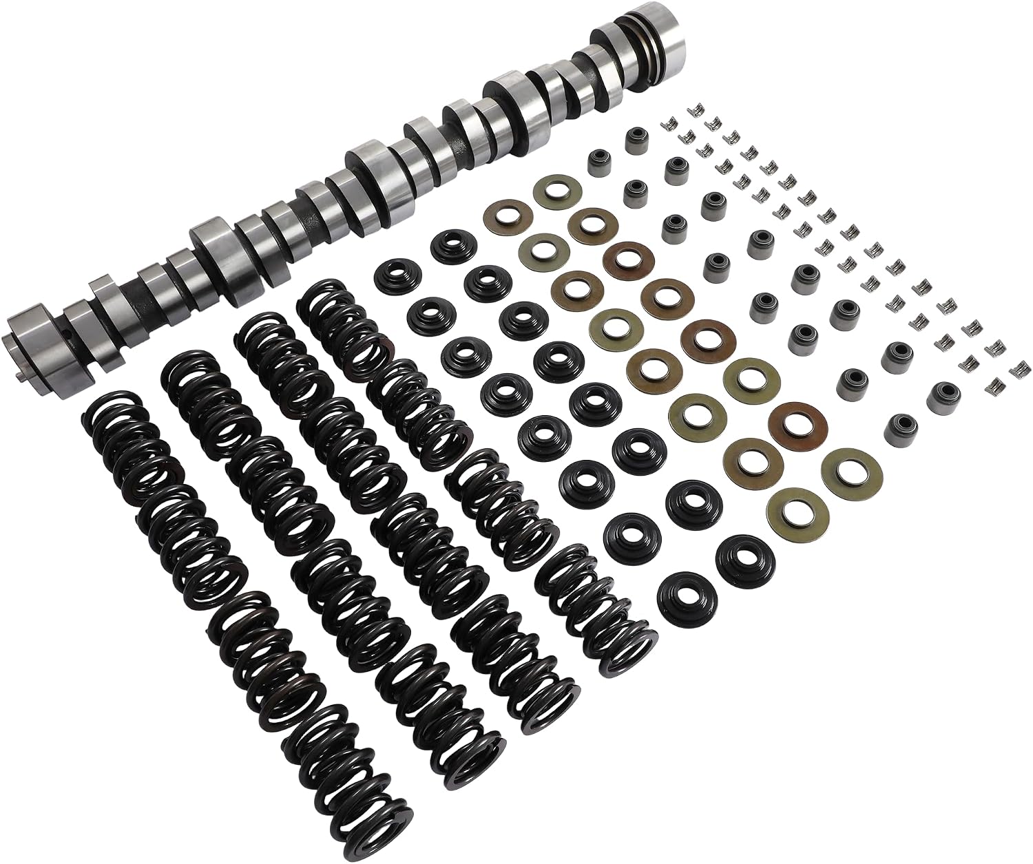 E1840P Stage 2 Camshaft & Valve Springs Kit Replaces# E1840P 12638427 PAC1218 | Fit for Chevy for GMC for Cadillac for Gen III LS LS1 LQ4 LQ9 4.8L 5.3L 5.7L 6.0L 1997-2007
