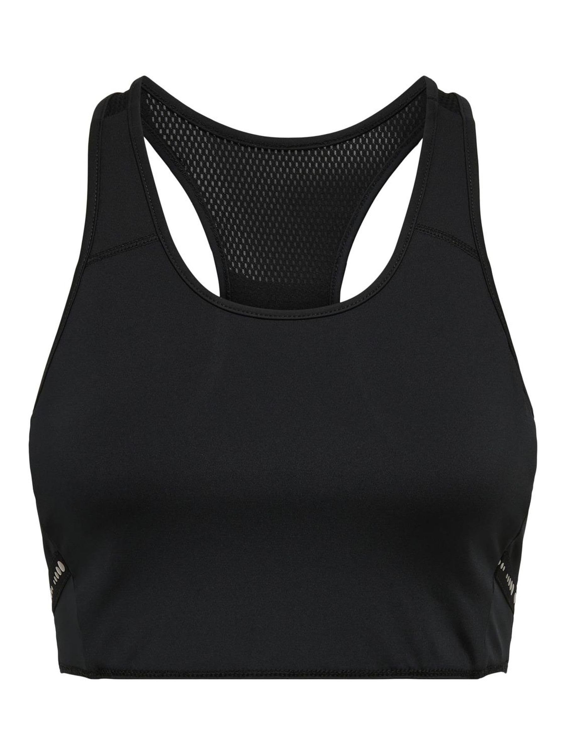 ONLY ONPSPACE-2 Life Reverse Sports Bra, Black/Detail: Reverse