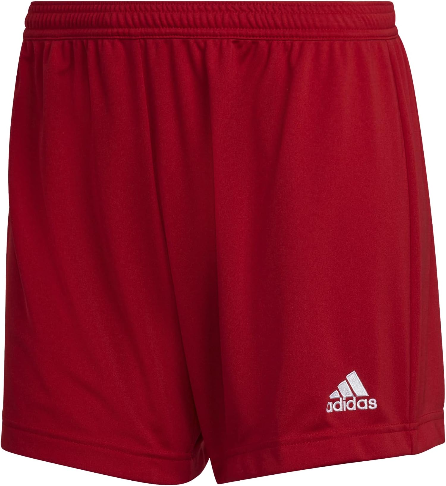 adidas red womens shorts