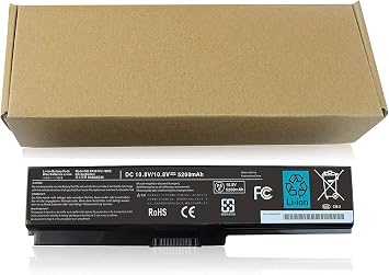 PA3817U-1BRS PA3817U PA3816U-1BRS Laptop Battery Replcement for Toshiba Satellite C655 C675 C675D L645 L645D L655 L655D L675 L675D L745 L755 L755D P745 P755 P775 M645 A660 A655 Series(10.8V 48.8wh)