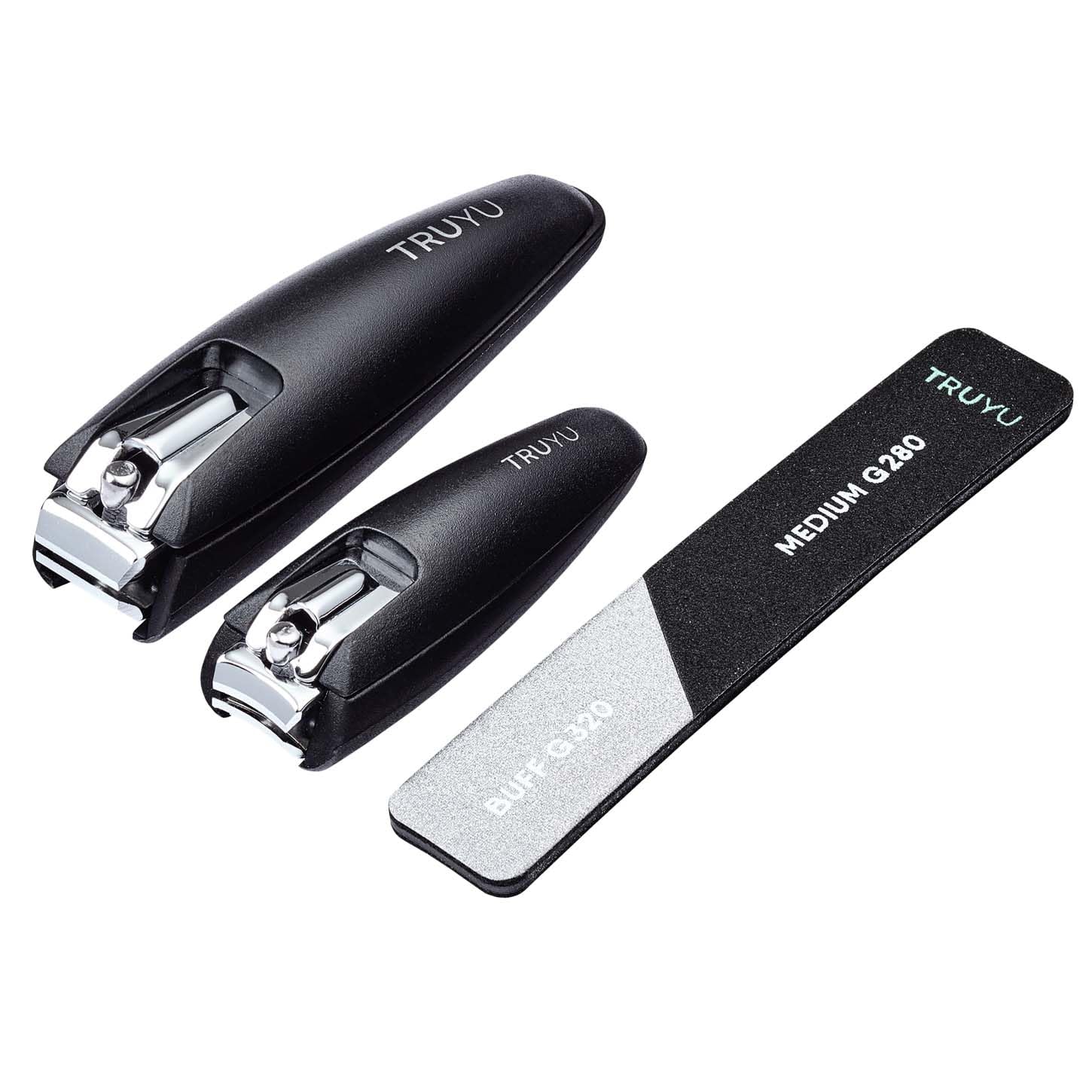 Nail Manicure Set 3 Piece  x 2 Sets  includes 2 Nail Clippers & File