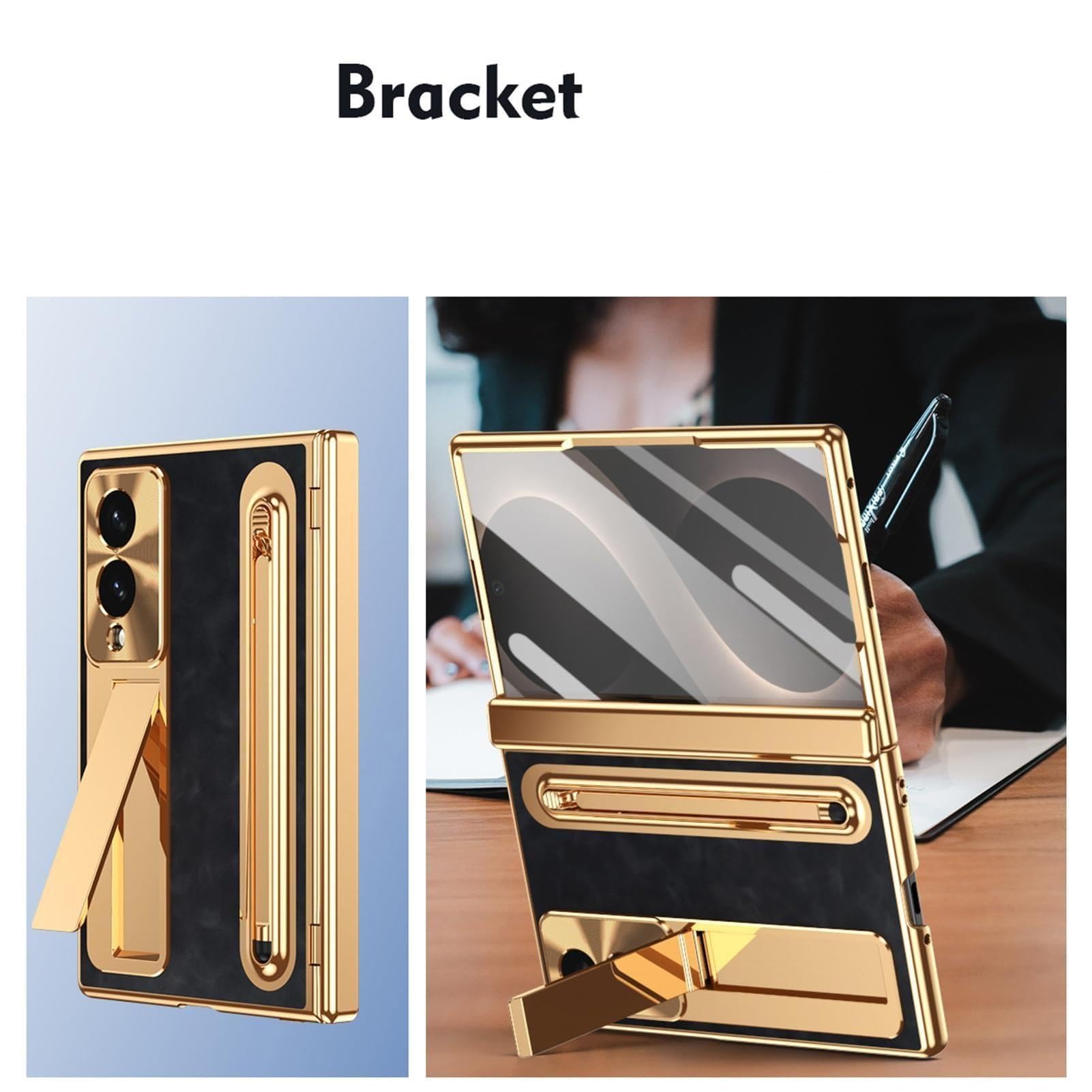 Funda para Samsung Galaxy Z Fold 8, Enchapado Ultra Delgado Carcasa