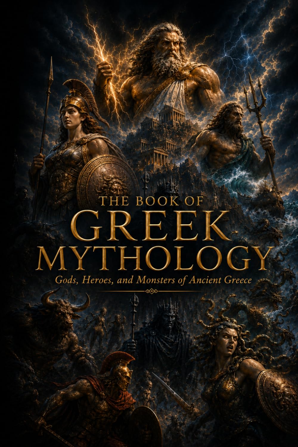 The Book of Greek Mythology: A Cinematic Journey Encyclopedia of Greek Gods, Titans, Legendary Heroes, Monsters, and Ancient Myths