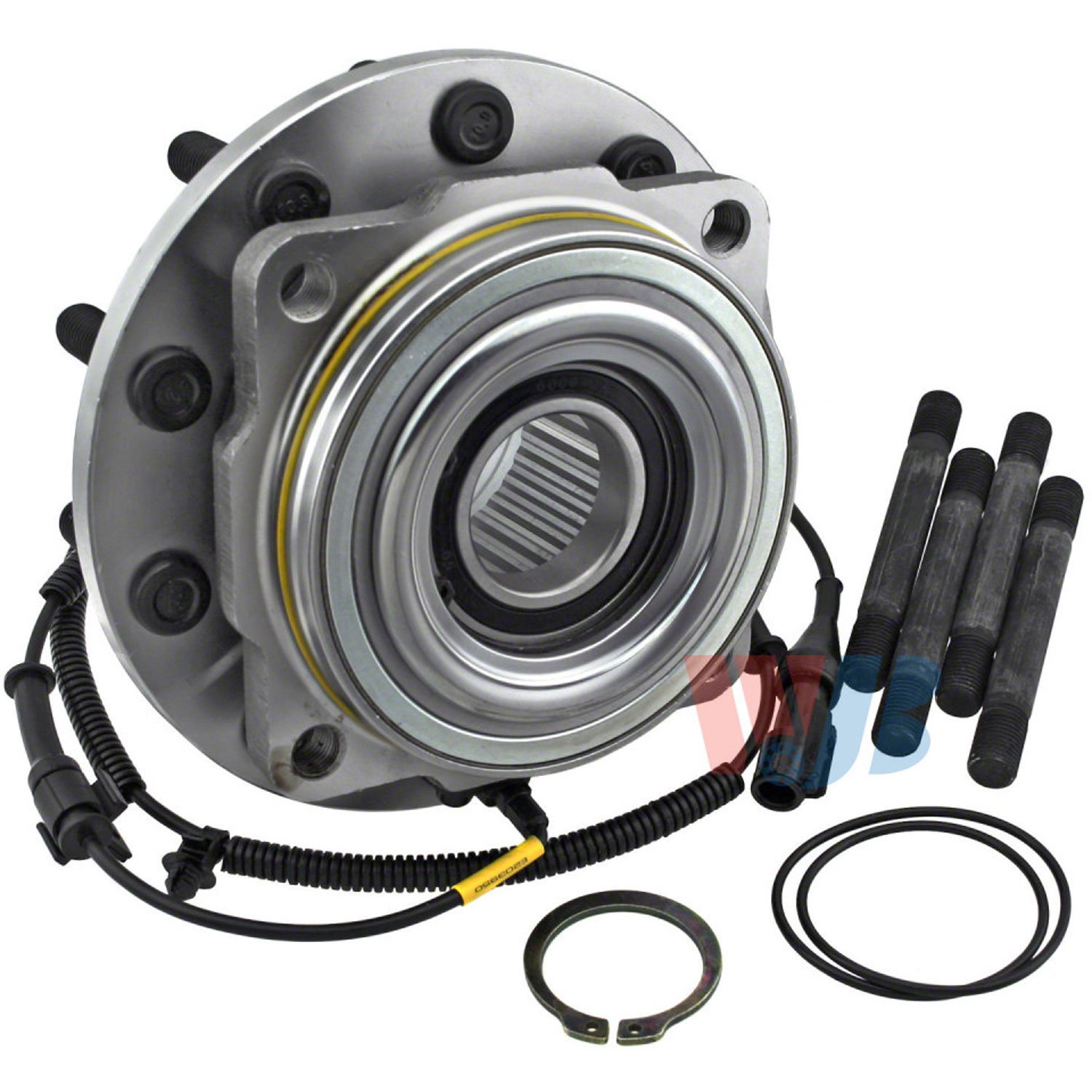 WJB WA515083 - Front Wheel Hub Bearing Assembly - Cross Reference: Timken SP940202 / Moog 515083 / SKF BR930639