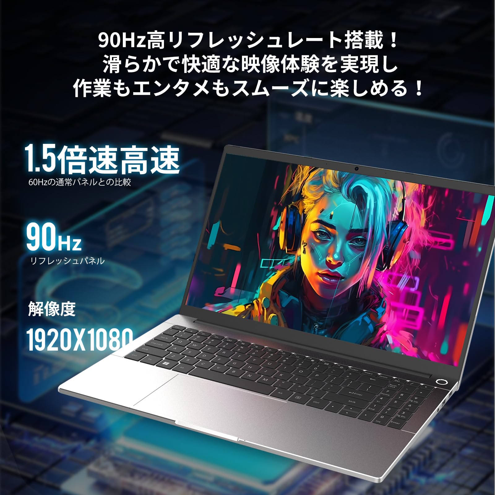 Amazon.co.jp: BINTEC 高性能ノートPC 15.6インチ/AMD Ryzen 7