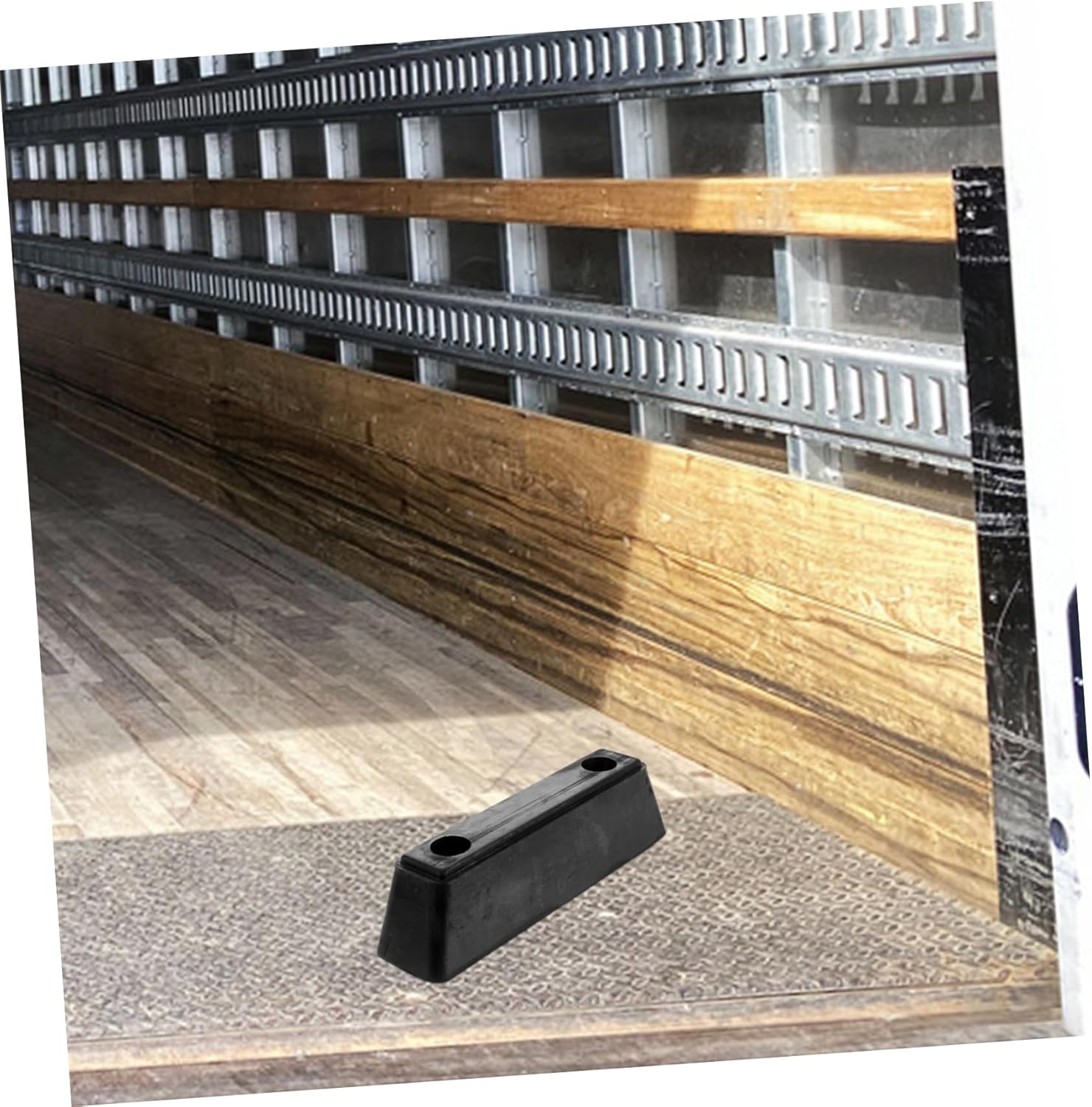 Sturdy Rubber Bumper Guard Truck Bumper Blocks Car Bumper Protector Rubber Dock Bumper Universal Fit No Tools Needed