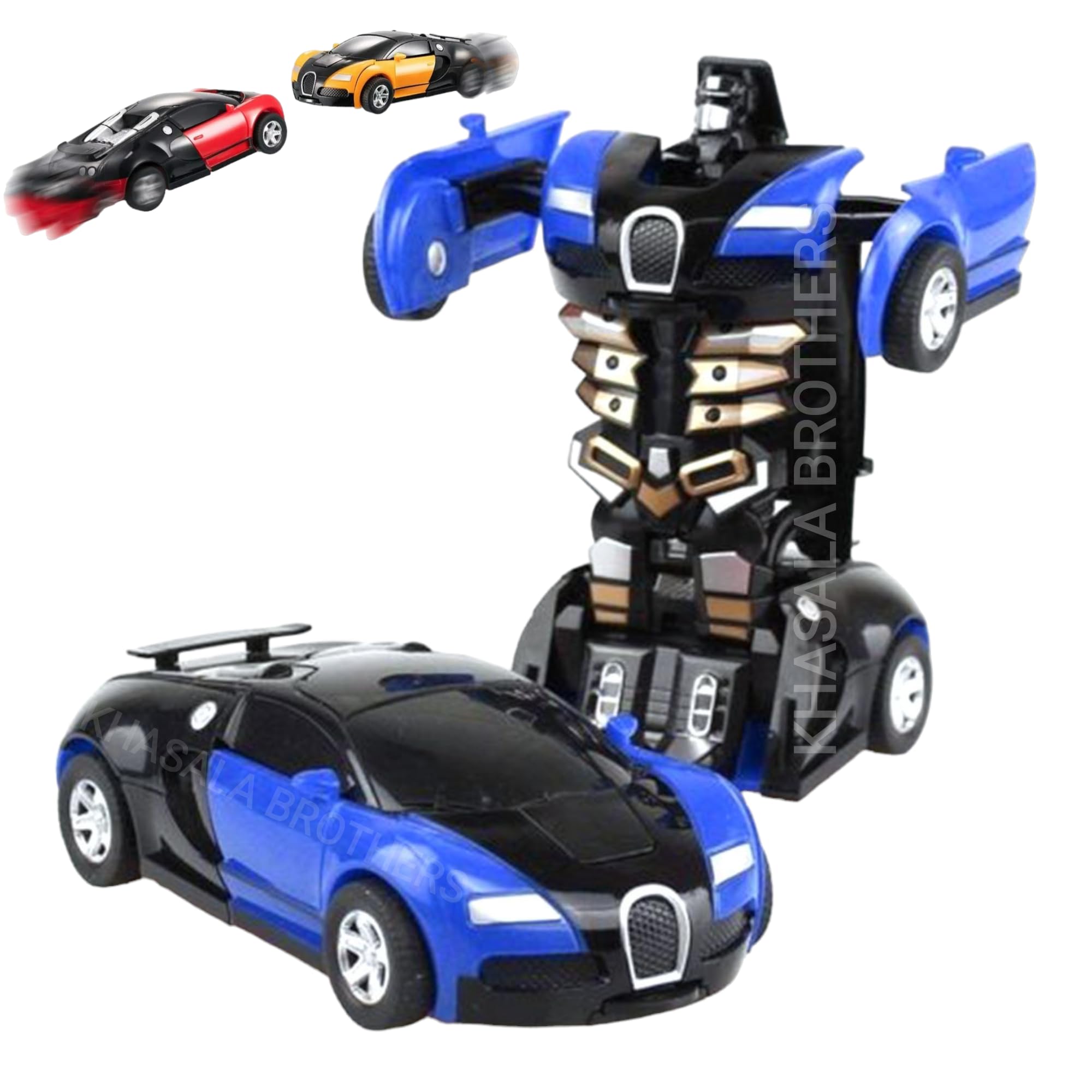 Khasala Brothers® Automatic Musical Robot Cars Toys, 2 in 1 Converting Car Robot Toys for Kids Music and Light Car Robot Car for Kids Plastic (Multicolor) (B091Q5NQWJ) Amazon Price History, Amazon Price Tracker