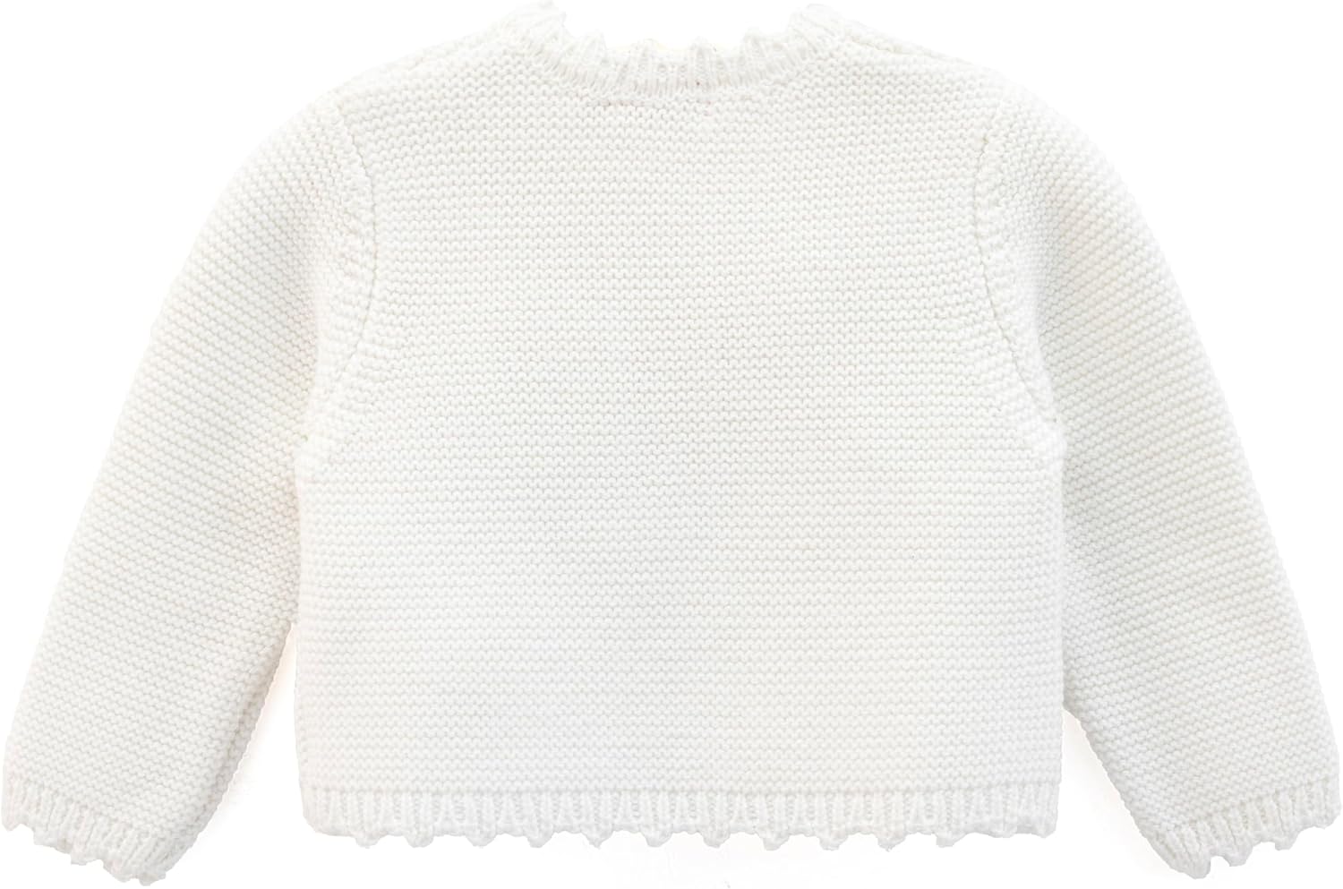 Lilax Baby Girls' Long Sleeve Shrug, Knit Girls Cardigan, Childrens Bolero - Image 3