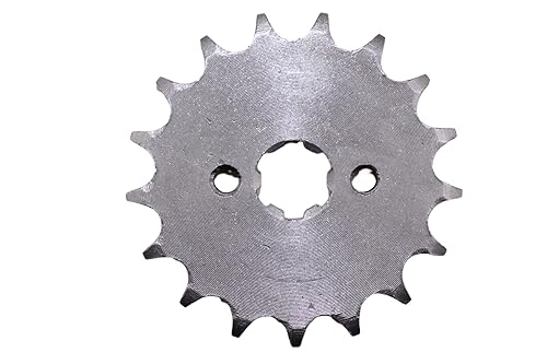 Vista 29 de Piñón delantero para motocicleta 428 para motocross de 50 cc, 70 cc, 90 cc, 110 cc, 125 cc, 140 cc, 160 cc, motocross, mini bicicleta, TaoTao