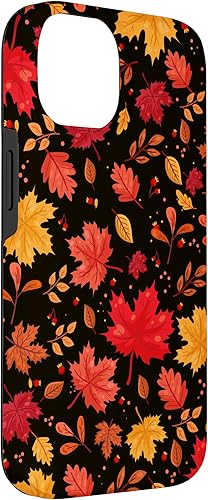 Miniatura 6 de iPhone 11 Pro Halloween Pattern Fall Leaves Pattern - Funda de la temporada de otoño