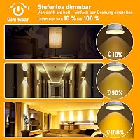 Jaenmsa GU10 LED izzó 5W 500LM dimmelhető 3 színhőmérséklet 2700K-6000K 6db 6