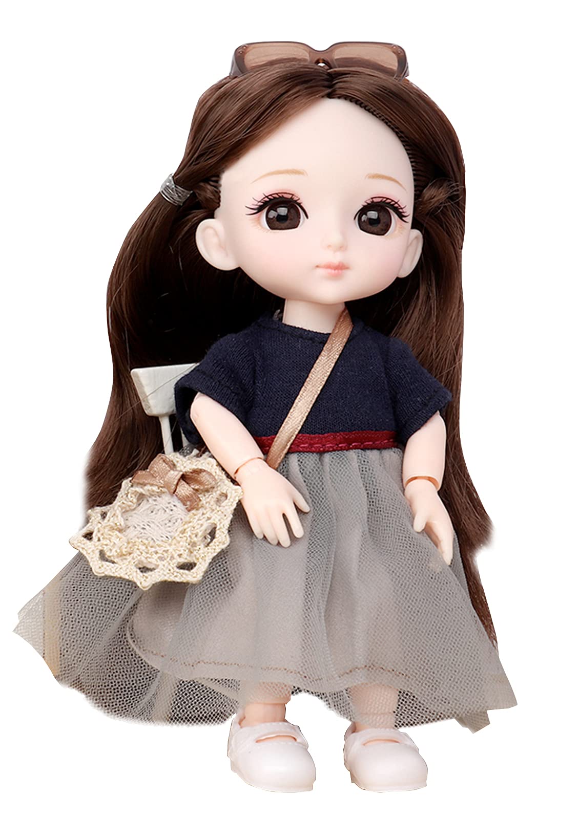 N\C13 Moveable Joints Doll (Dolly) 6in