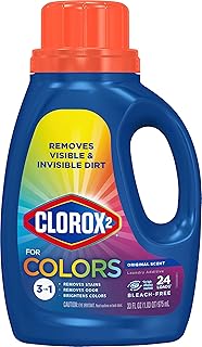 Clorox 2 for Colors - Stain Remover and Color Brightener, 33 Ounce s (Package May Vary)