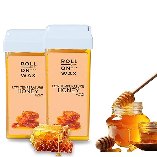 Recambio de cera enrollable de cera suave, para todo tipo de piel, rodillo de cera depilatoria para depilar cuerpo, piernas y brazos en casa,