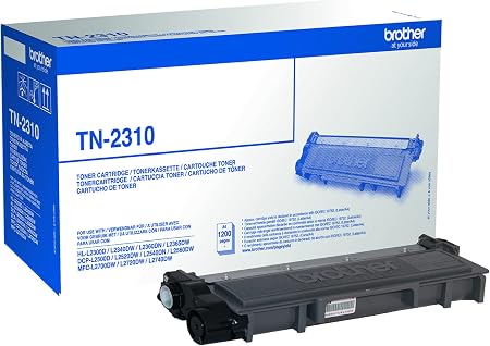 BROTHER TN-2310 Cartucho de tóner Original Negro 1 Pieza(s) - Tóner para  impresoras láser (1200 páginas, Negro, 1 Pieza(s)) : Amazon.com.mx: Oficina  y papelería