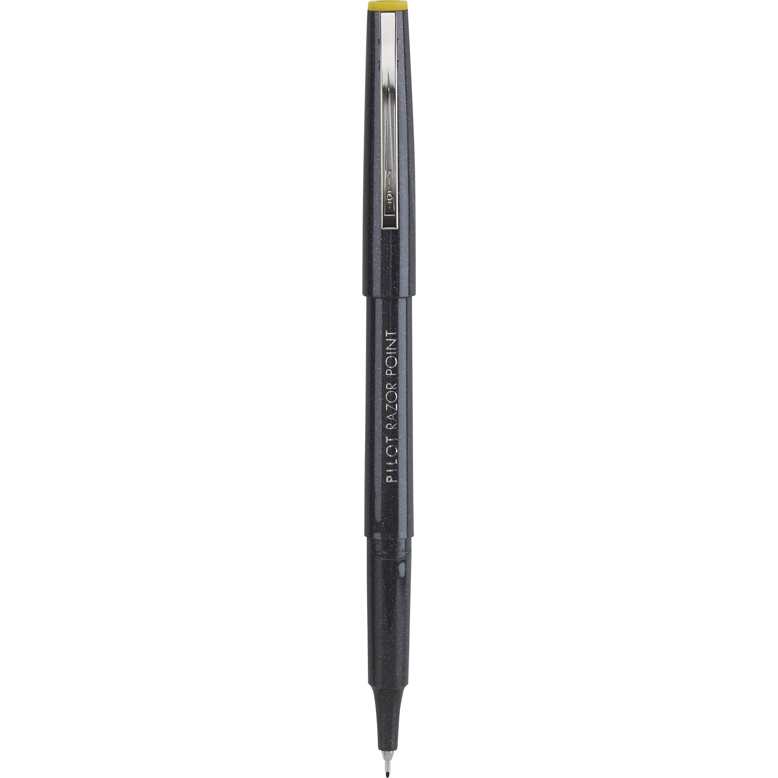 PILOT Razor Point 84064 Lot de 36 marqueurs à pointe fine, encre noire 0,3 mm