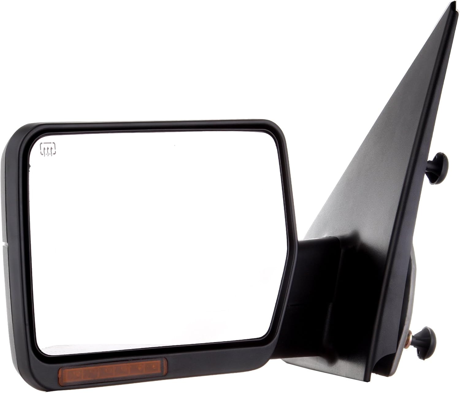 Driver Side Mirror Power Adjusted Heated Turn Signal Light Towing Mirror Compatible for 2004 2005 2006 for Ford for F150 Pickup Truck Black Left Tow Mirror 1PC