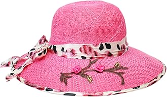 AASASummer Sun Protection Wide Brim Hat Travel Beach Hat for Women and Girls