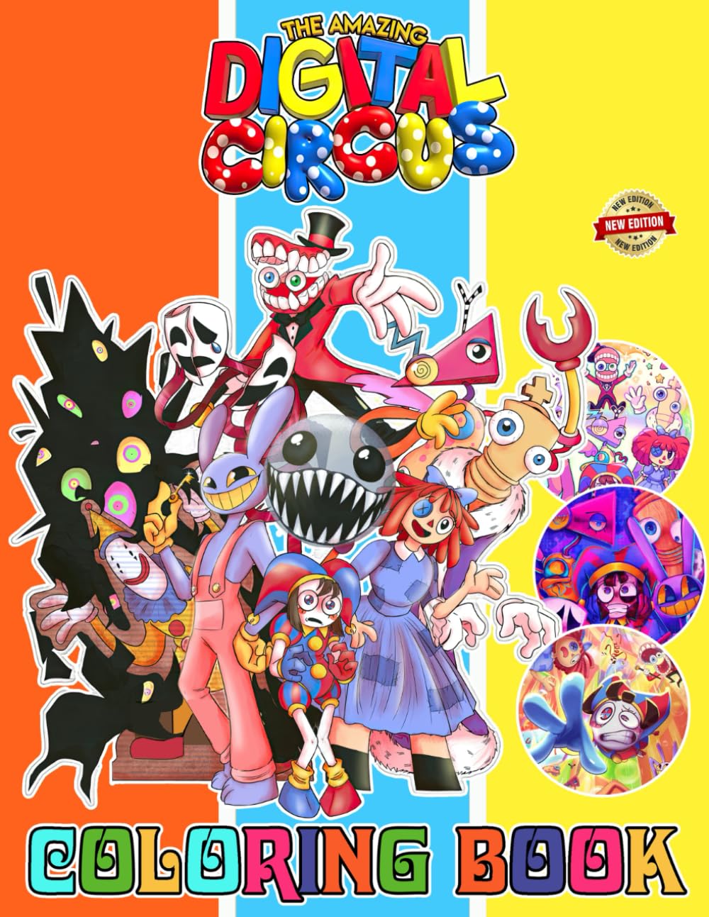 THE coloring book: 50+ Great Coloring Pages For Kids, Teens, Adults. Beautiful And Exclusive Illustrations Of Your Favorite Characters To Express Your