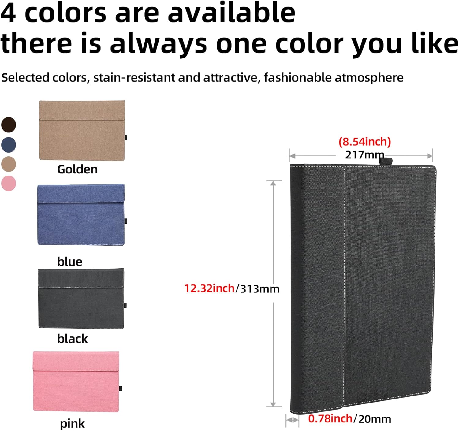 Laptop Cover for Lenovo ThinkPad X1 Carbon Gen 13 Intel(14”) Aura Edition |ThinkPad X1 Carbon Gen 12| X1 2-in-1 Gen9 All-Inclusive 14" PU Leather Inner Pocket Cover Shell (Black)