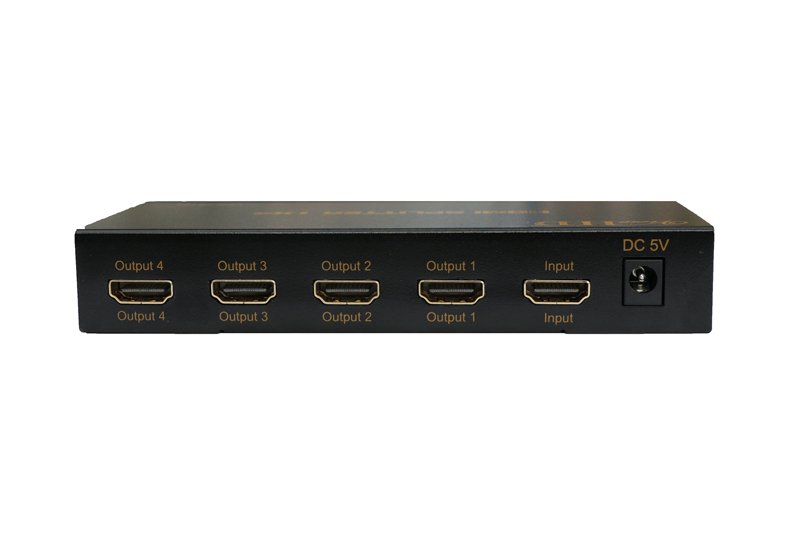 ViewHD Advanced Full Size HDMI Powered Splitter Support 1080P & 3D | Model: VHD-3D1X4