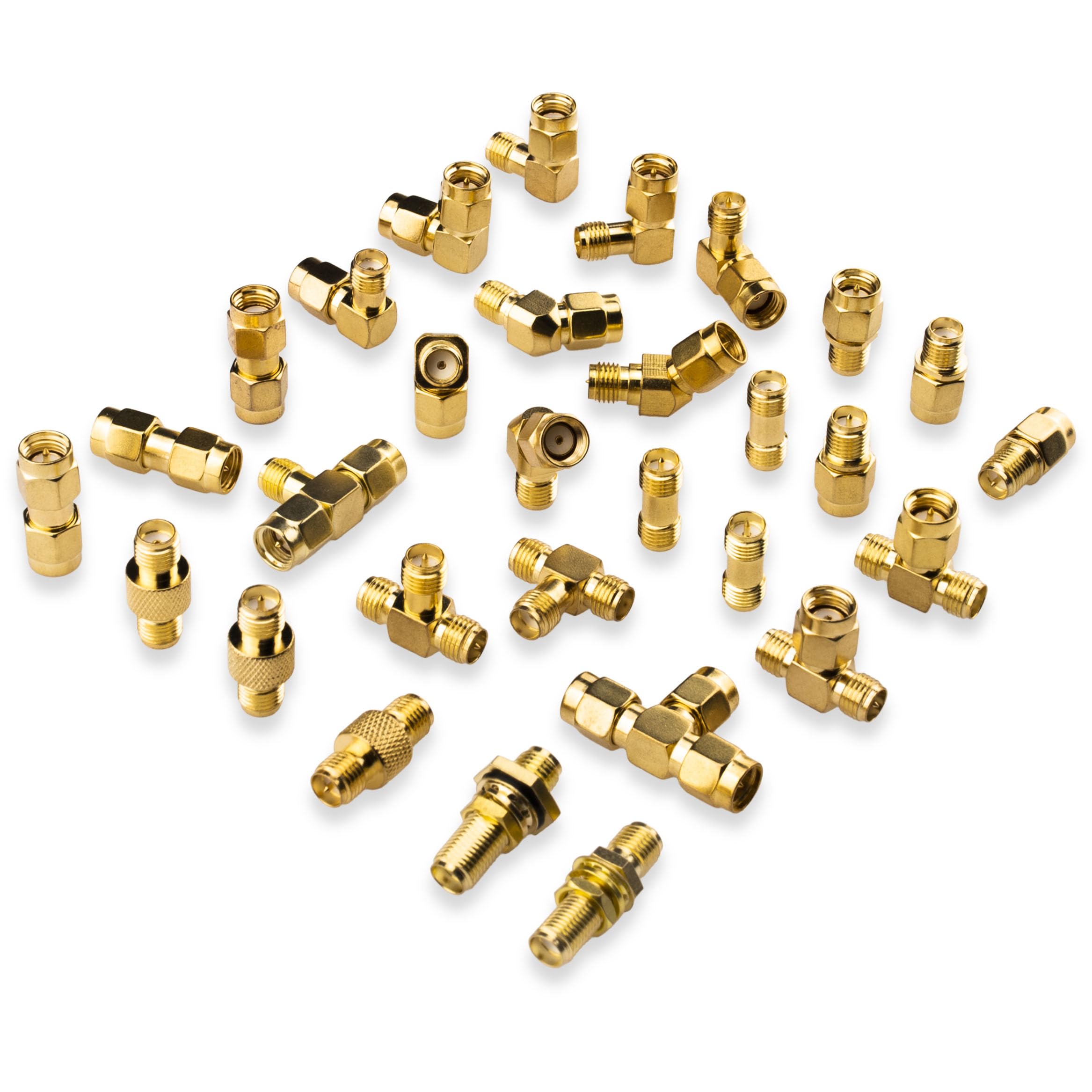 SMA Type Connector SMA Male To Female RF FPV Antenna Adapter Right - View #4