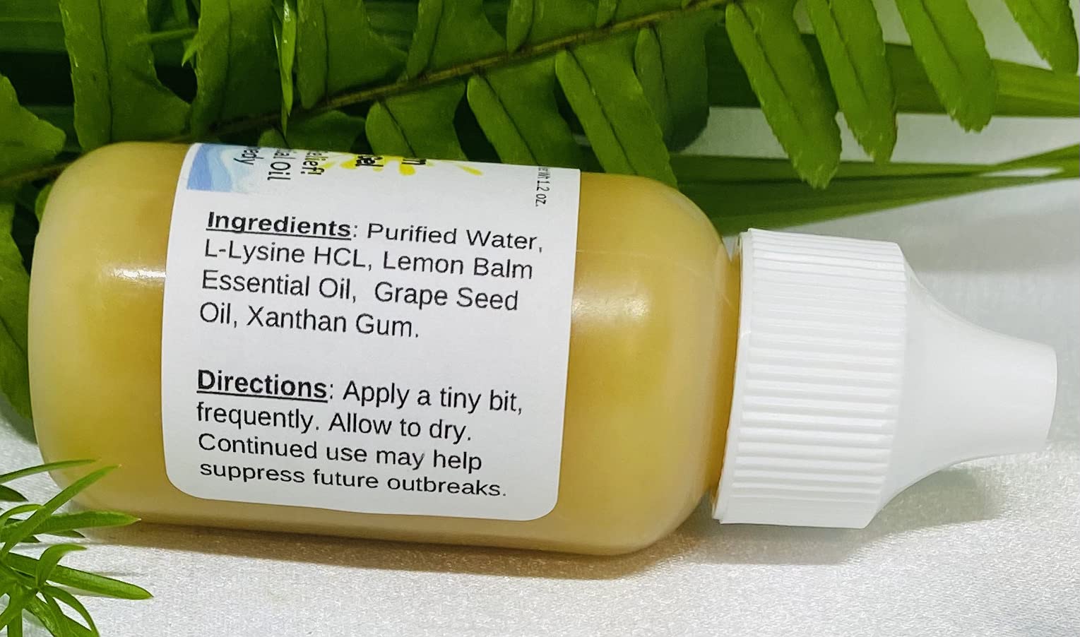 Urban ReLeaf Lysine and Lemon Balm Blister Soothing Gel! for Cold Sores