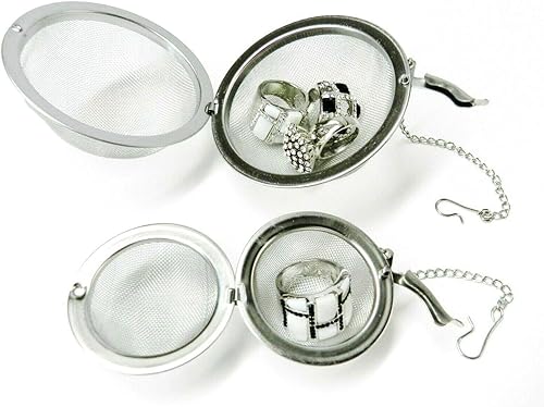 Miniatura 2 de Cestas de limpieza ultrasónica para piezas con bola de limpieza de 2" y 3" - Juego de 2