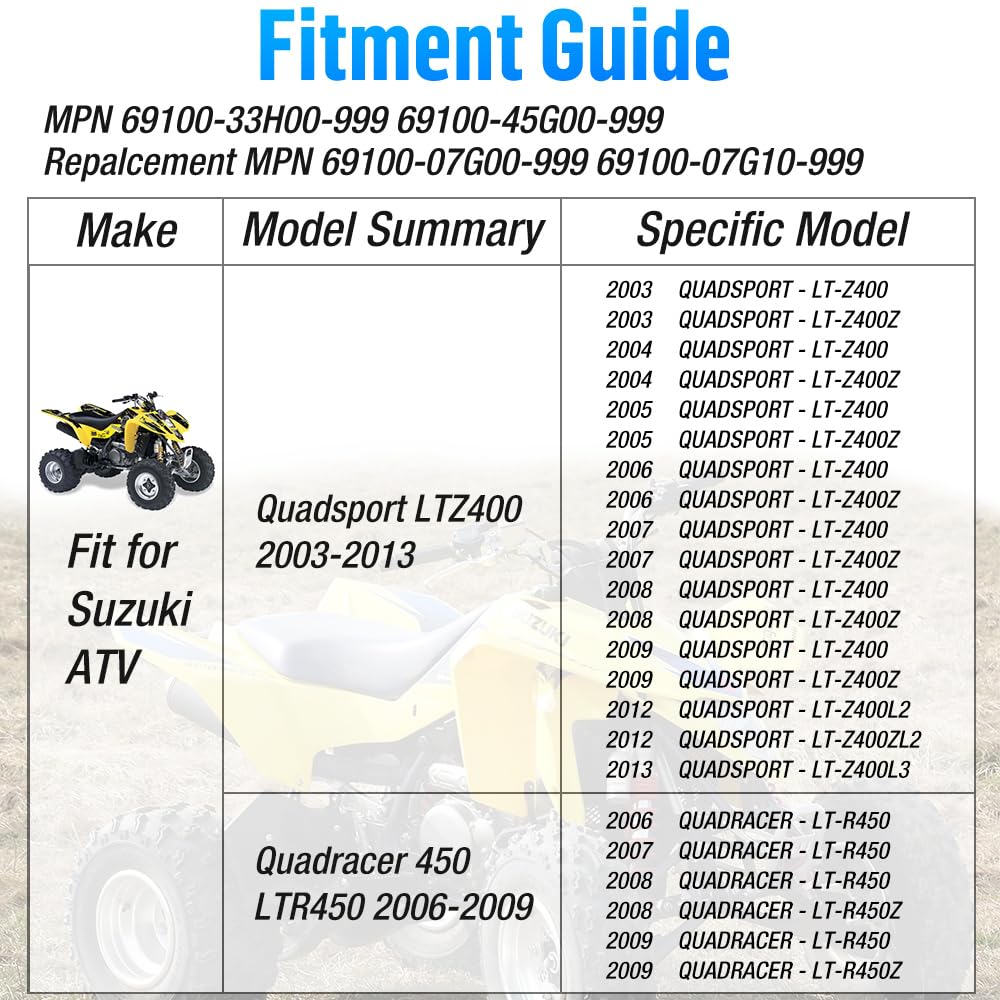 Radiador de aluminio completo para Suzuki Quadsport Z400 LTZ400 LTZ400Z Radiador de aluminio completo para Suzuki Quadsport Z400 LTZ400 LTZ400Z