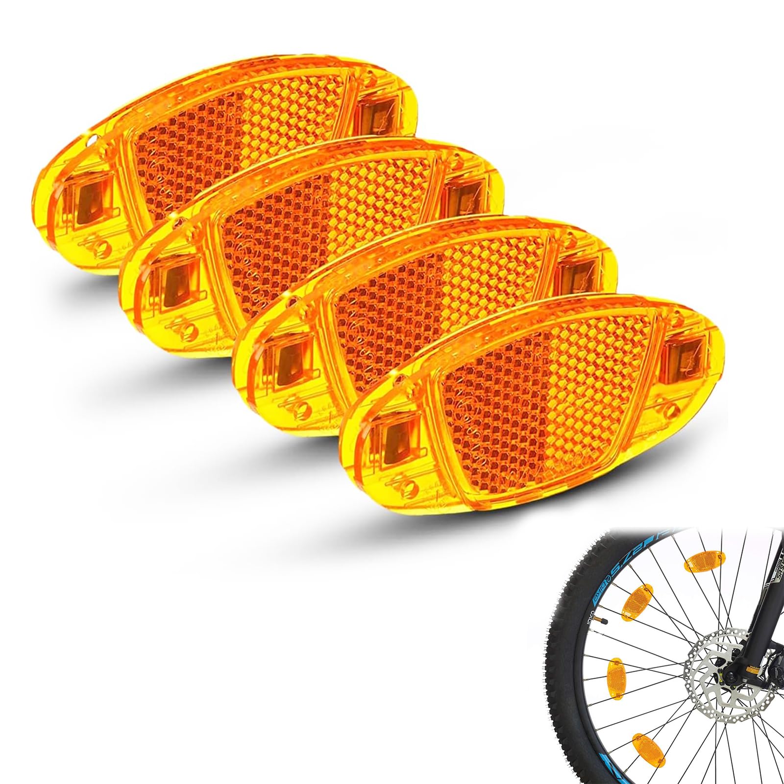 Catarifrangenti Raggi Bicicletta Catarifrangente Ruote Bicicletta