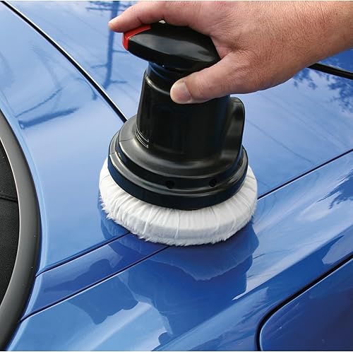 Vista 3 de Performance Tool W50053 Pulidora/Lijadora Orbital Aleatoria de 6 Pulgadas