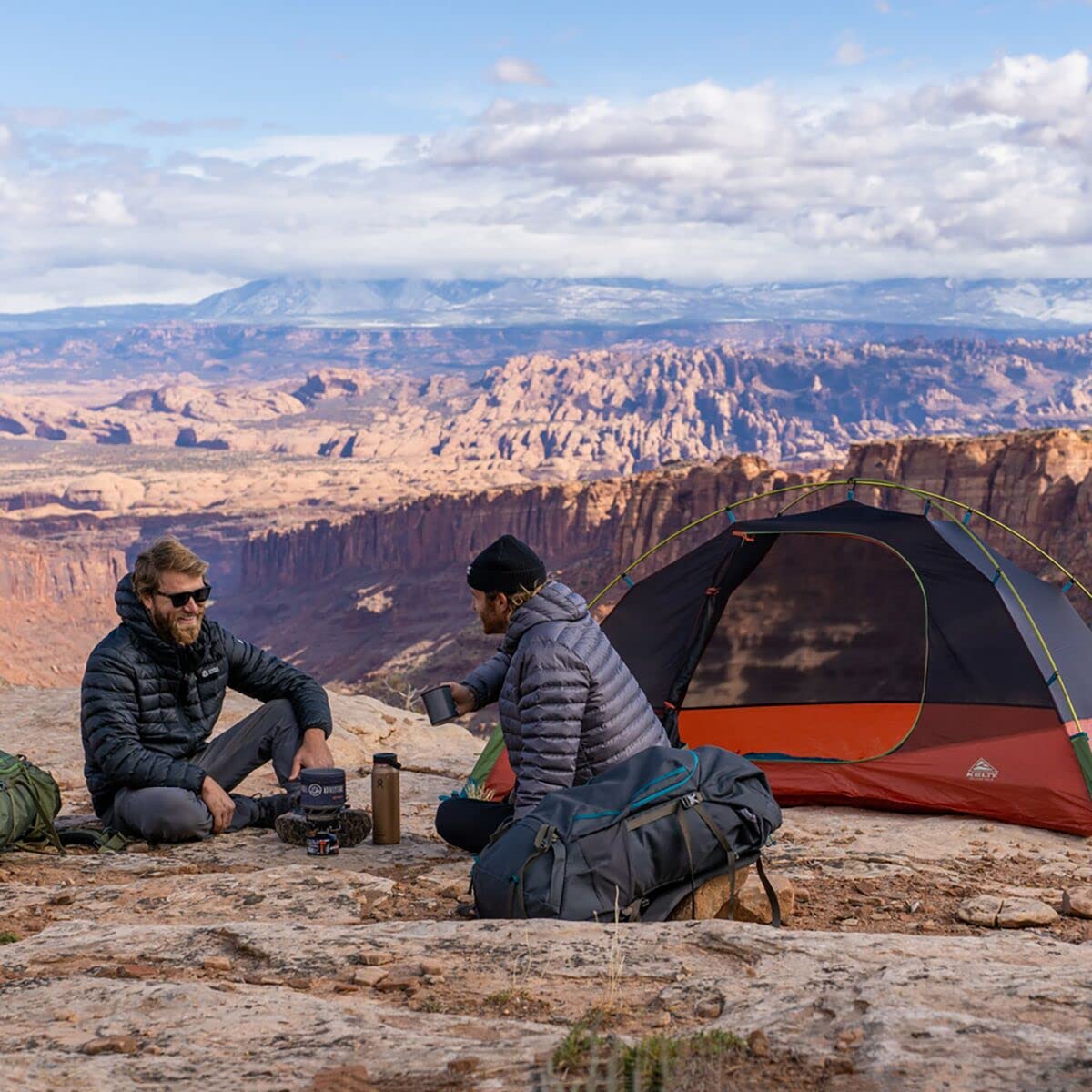 Kelty Tents Kelty Discovery Trail Backpacking Tent, Lightweight and Easy to Setup Backpacking Shelter with 2 Aluminum Poles, Single Door Single Vestibule, Stuff Sack Included | Lightweight and Easy to Setup, Backpacking Shelter, Aluminum Poles, Single Doo