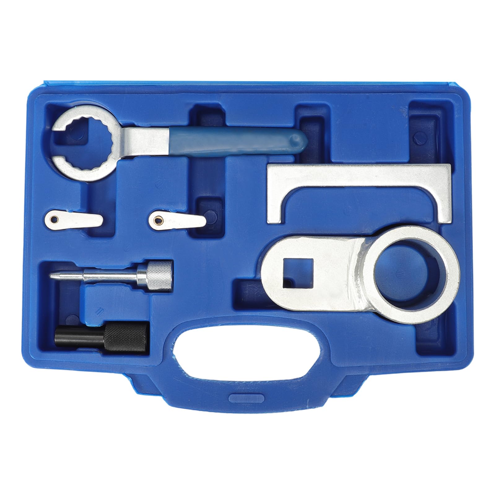 Lot de 7 outils de montage de moteur compatibles avec Transporter LT CRA*fter T4 de VAG 2.4/2.5 DSDI TDICR Outil de réglage du moteur, courroie de distribution, kit de verrouillage d'arbre à
