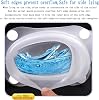 Urine Collection Bag for Men Women, Catheter Wearable Bag Incontinence Pant Pants System with Collection Portable Leak Proof Leg Urinals Holder Urination Devices(Silicone Material,Elderly Male)