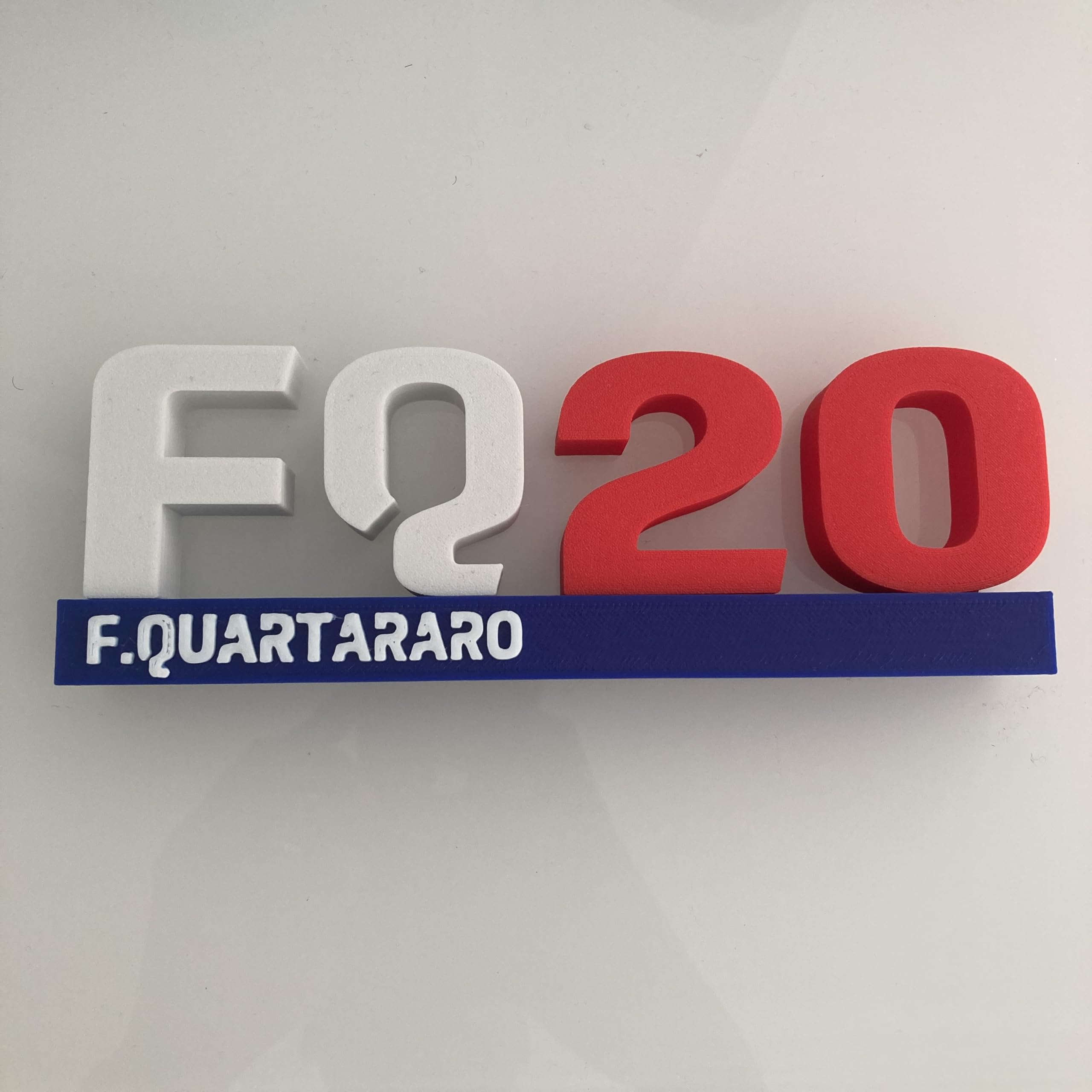 Logo décoratif pilotes Moto Fabio Quartararo