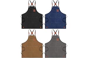 Toulite Mens Canvas Work Apron for Wood Working
