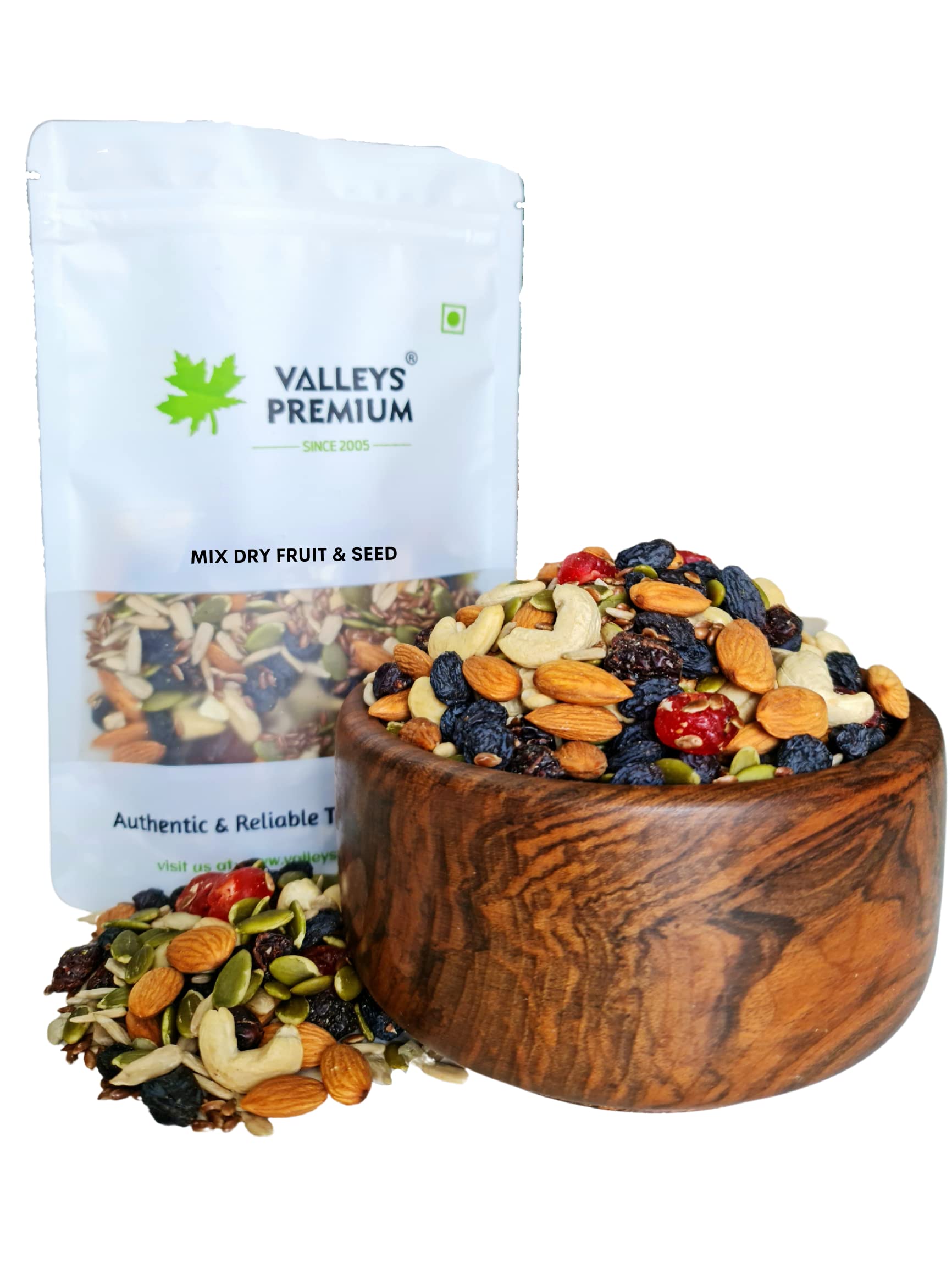 Valleys Premium Healthy Trail Mix Dry fruits Nuts And Seeds 400 Grams (B0B3DPB333) Amazon Price History, Amazon Price Tracker