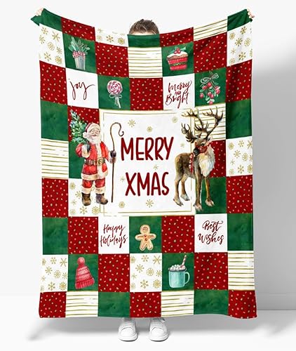 Manta de franela de muñeco de nieve de Navidad, divertida manta de Navidad, suave, afelpada, cálida manta de invierno para cabaña, regalo de