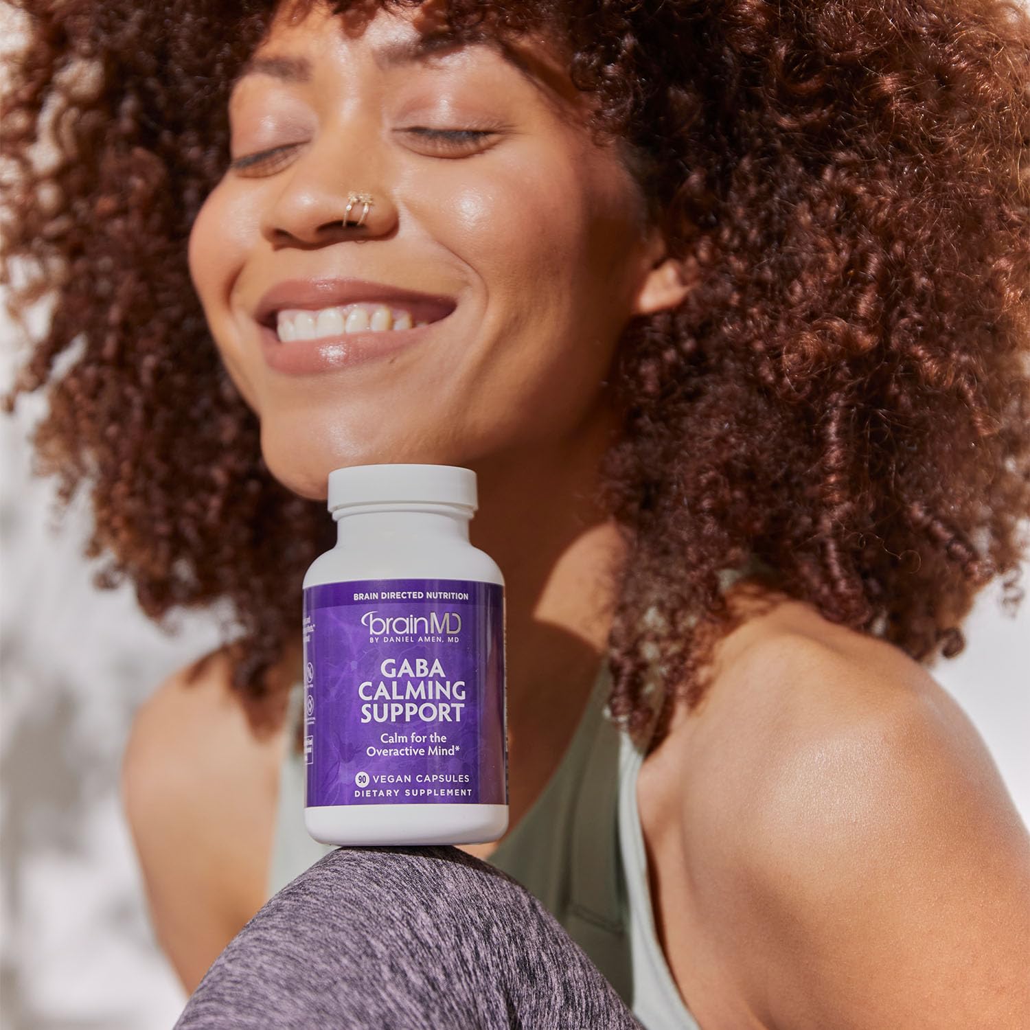 BrainMD Dr Amen GABA Calming Support - 90 Capsules - Promotes Relaxation - Contains Magnesium, Vitamin B6 & Lemon Balm - 90 Servings — Amazon image 7