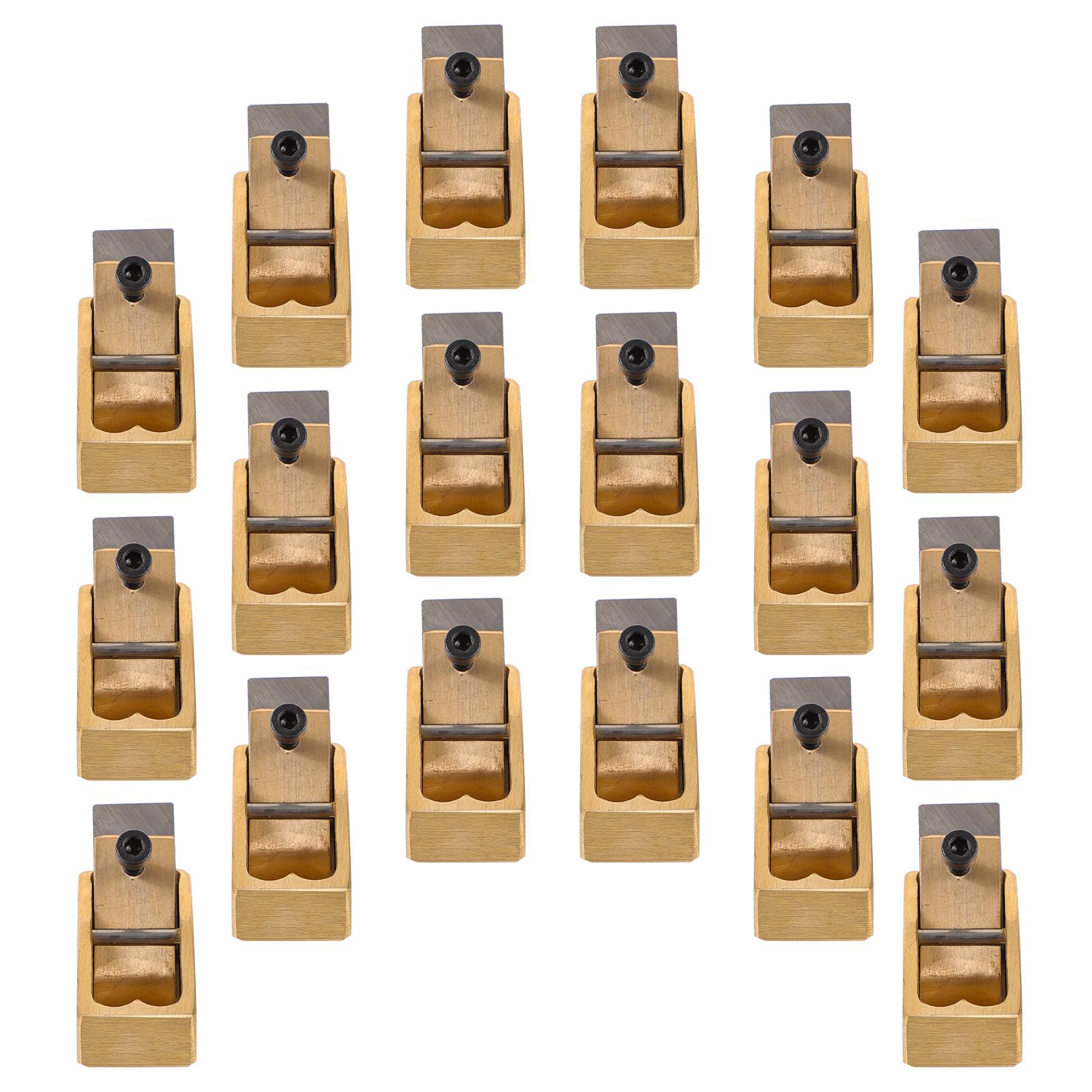 MAGICLULU Mini Pialla Manuale per Liutaio da 16 Mm in Acciaio Affilato, Piccola Pialla per Lavorazione del Legno di Violino e Viola, Strumento per Costruzione e Riparazione Strumenti a