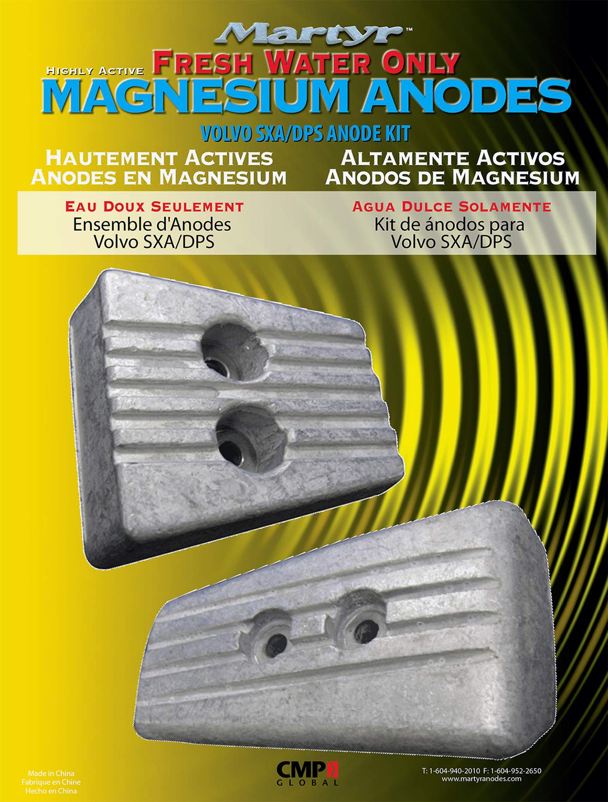 Martyr Anodes CMSXAKIT VP DPS SXA Drive Anode Kit