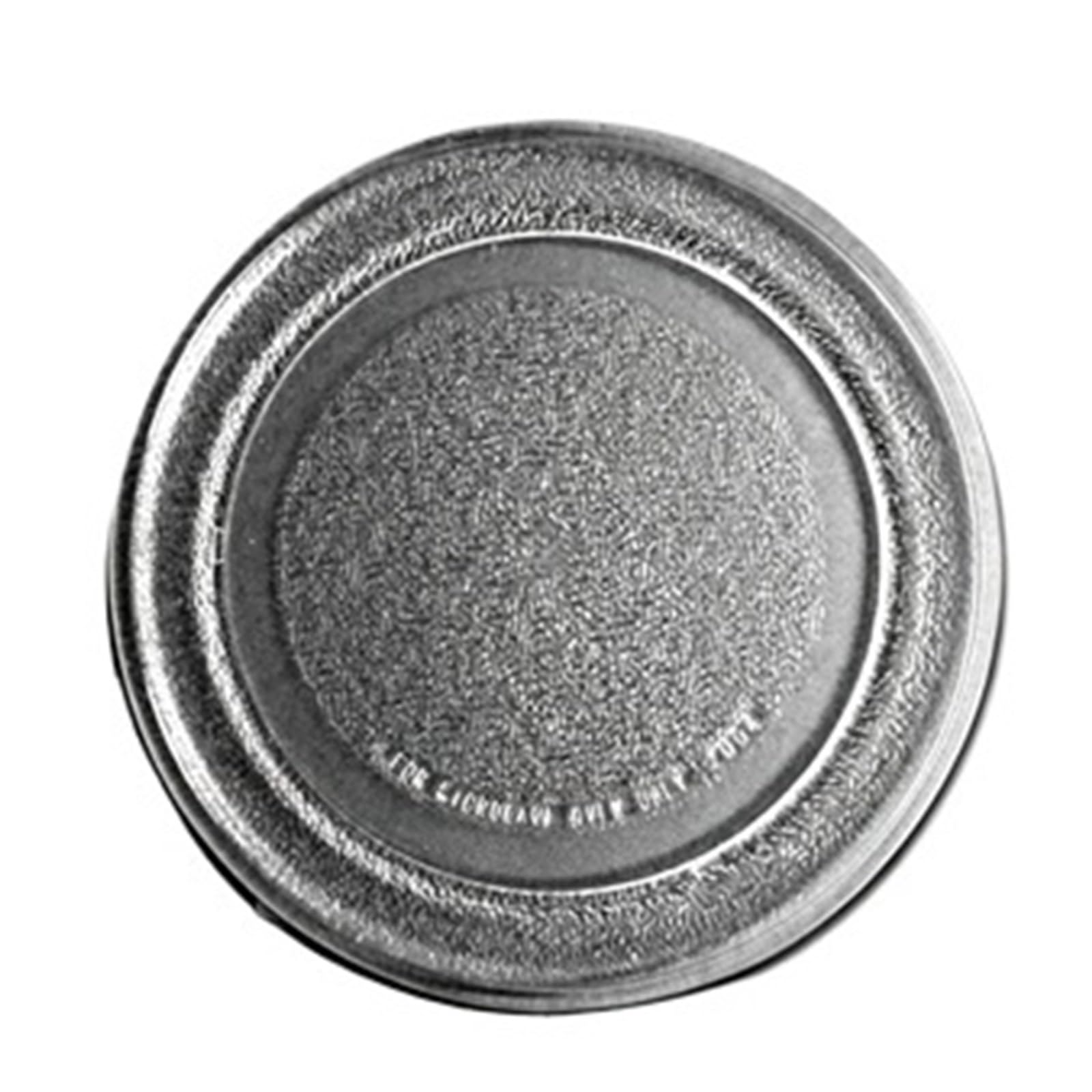 Piatto girevole in vetro con fondo piatto for forno a microonde 24,5 cm