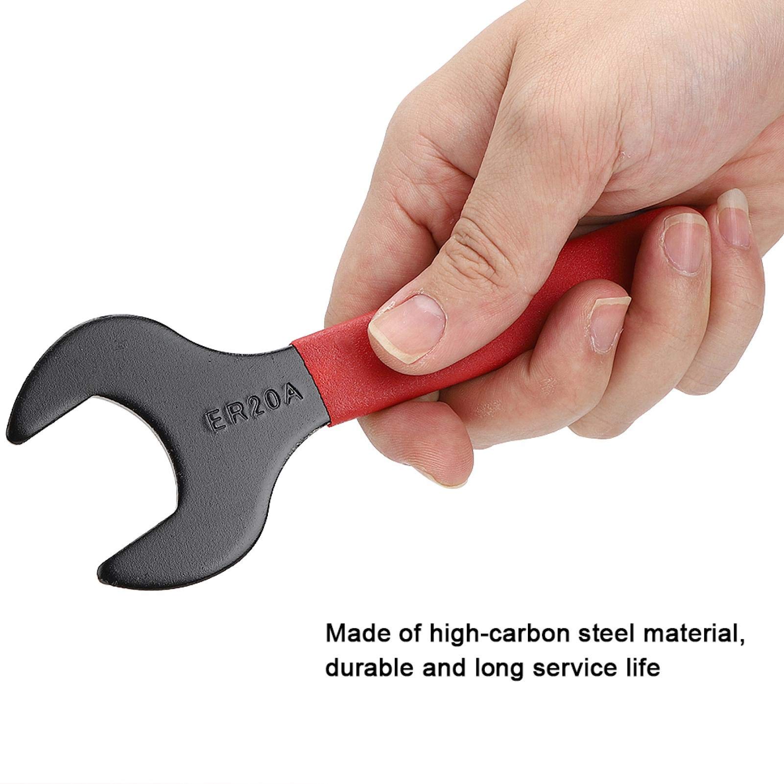 Chiave di tipo A Chuck Spanner ER20 Router Wrench in acciaio ad alto tenore di carbonio