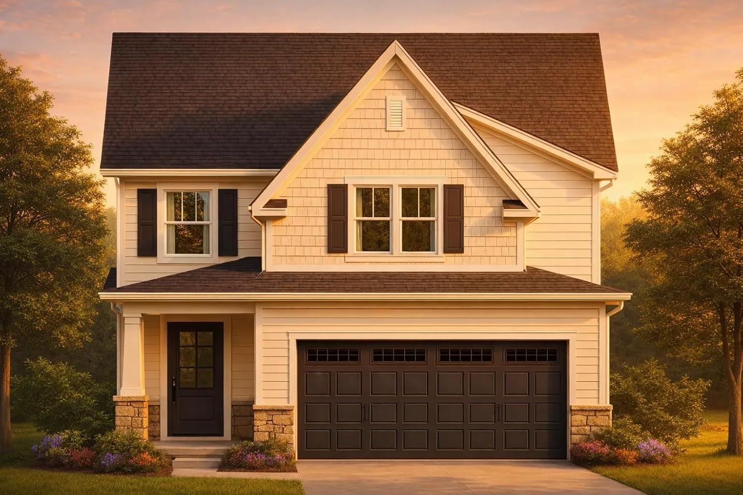 16-1523 HOUSE PLAN - Craftsman House Plan with Spacious Floor Plan and CAD Designs