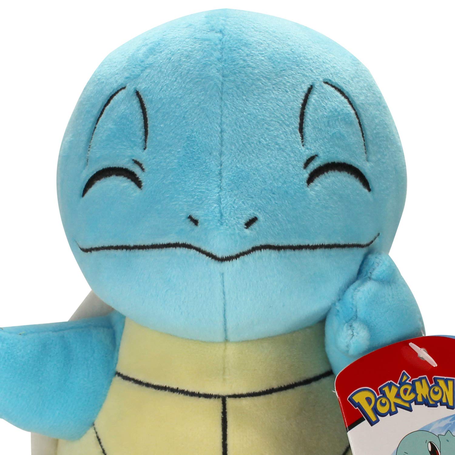 Bandai - Pokémon peluche Carapuce (Squirtle), 20 cm, morbidissimo, WT97961