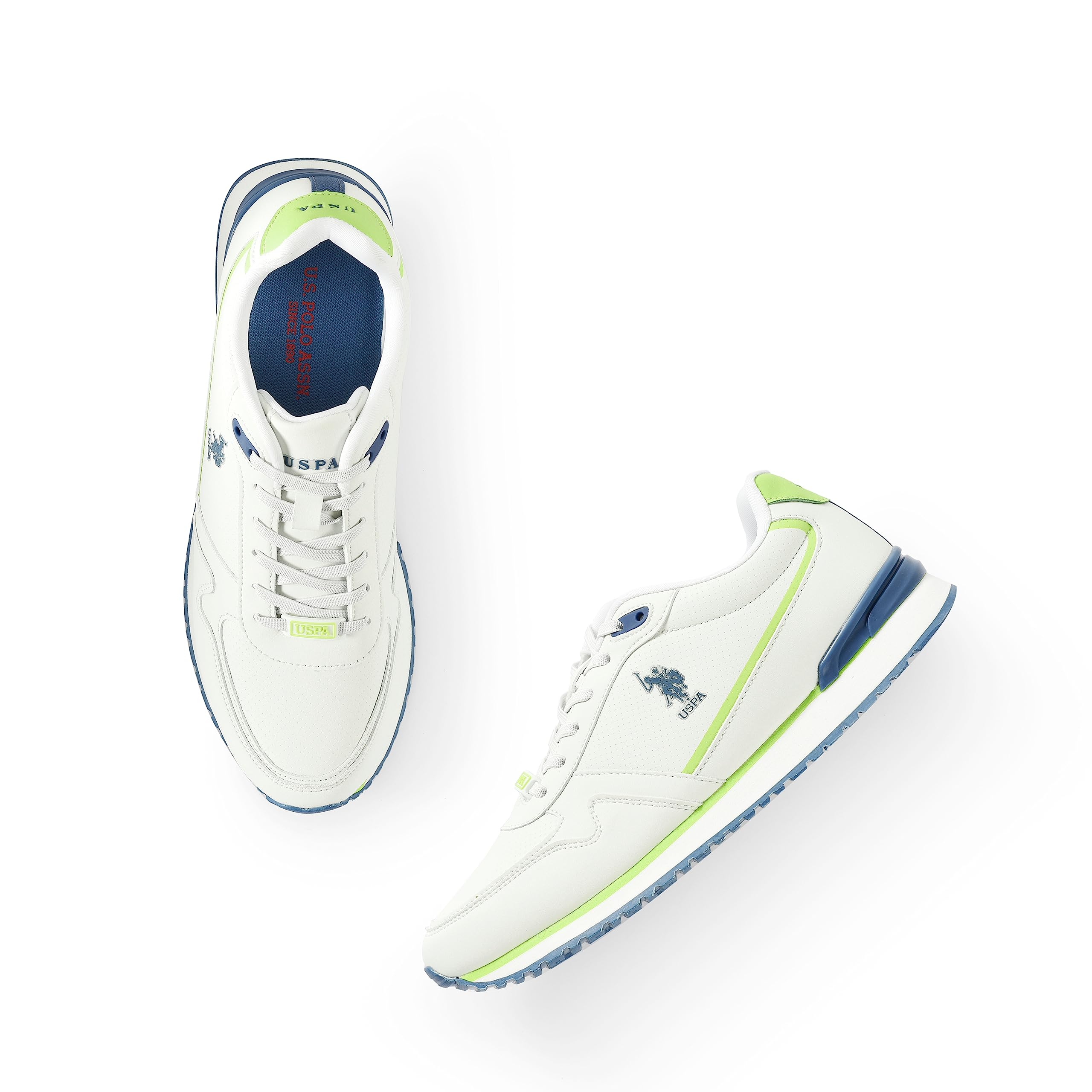 U.S. POLO ASSN. Lowen Mens Casual Off White Sneakers (8 UK) (B0BT23554Q) Amazon Price History, Amazon Price Tracker