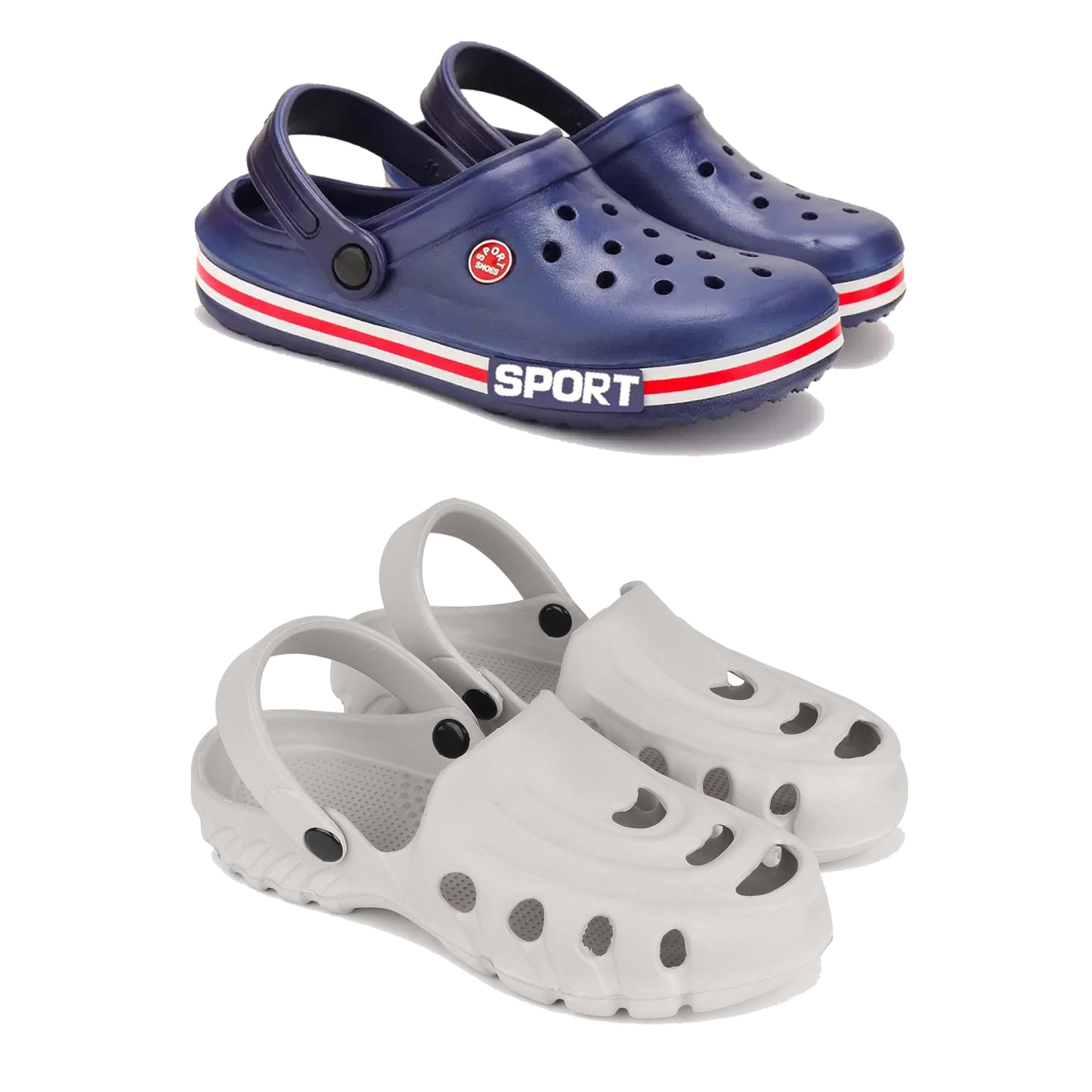 Men's Sandals Clogs | Lightweight Wear| Stylish & Easy to Wear For Men's GRP-SAN-(2-COMBO)-3015-3135-picture-48